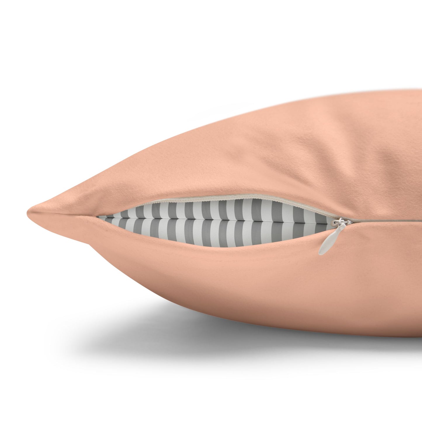 Eagle Ray - Faux Suede Square Pillow Case - Bermuda Sand