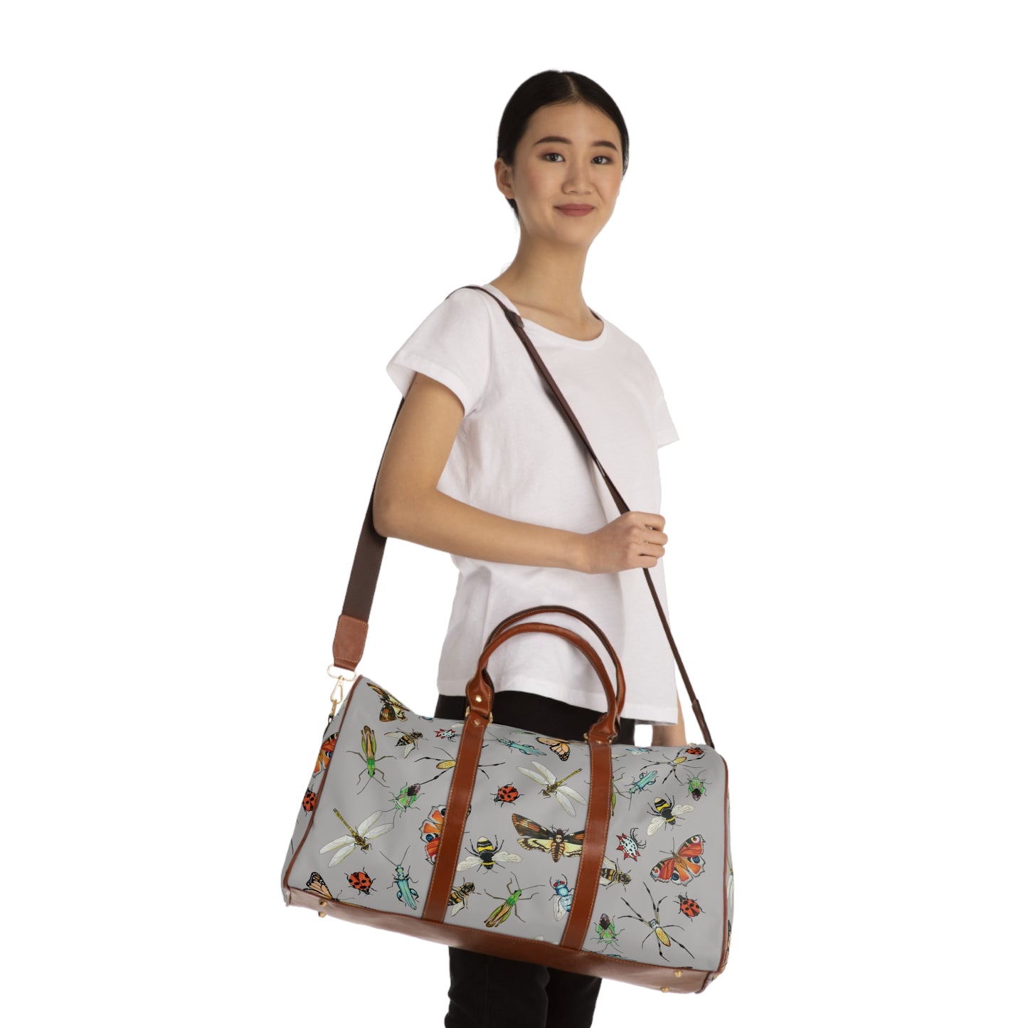 Garden Life - Travel Bag - Light Grey