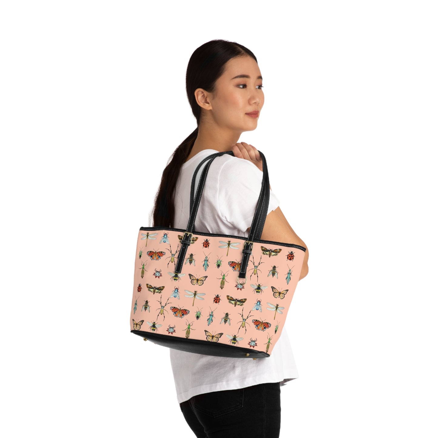 Garden Life - Leather Shoulder Bag - Bermuda Sand