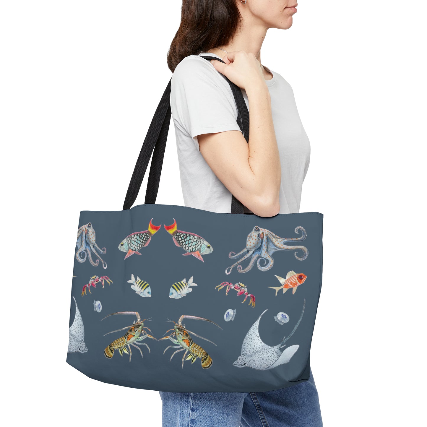 Sargasso Sunset - Tote Bag - Charcoal