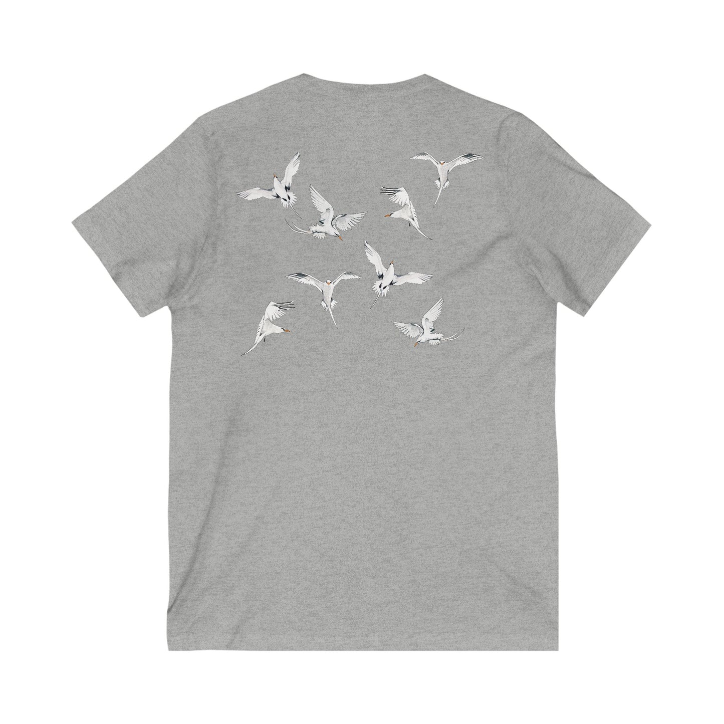 Longtails - Jersey Short Sleeve V-Neck Tee - Unisex