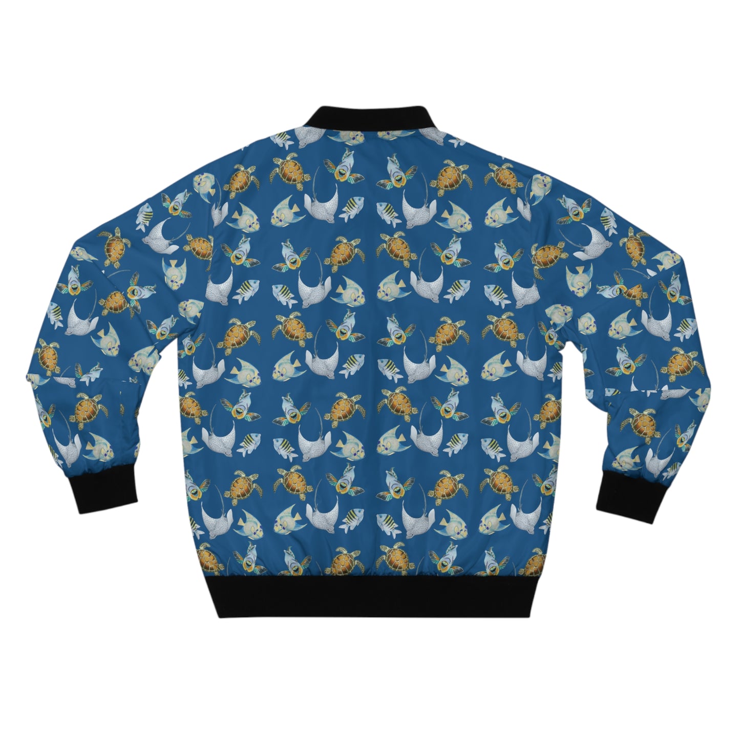 Sargasso Sea - Bomber Jacket - Pacific Blue