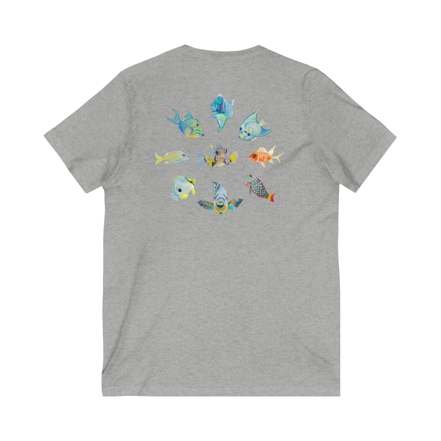 Sargasso Sea - Short Sleeve V-Neck Tee 1