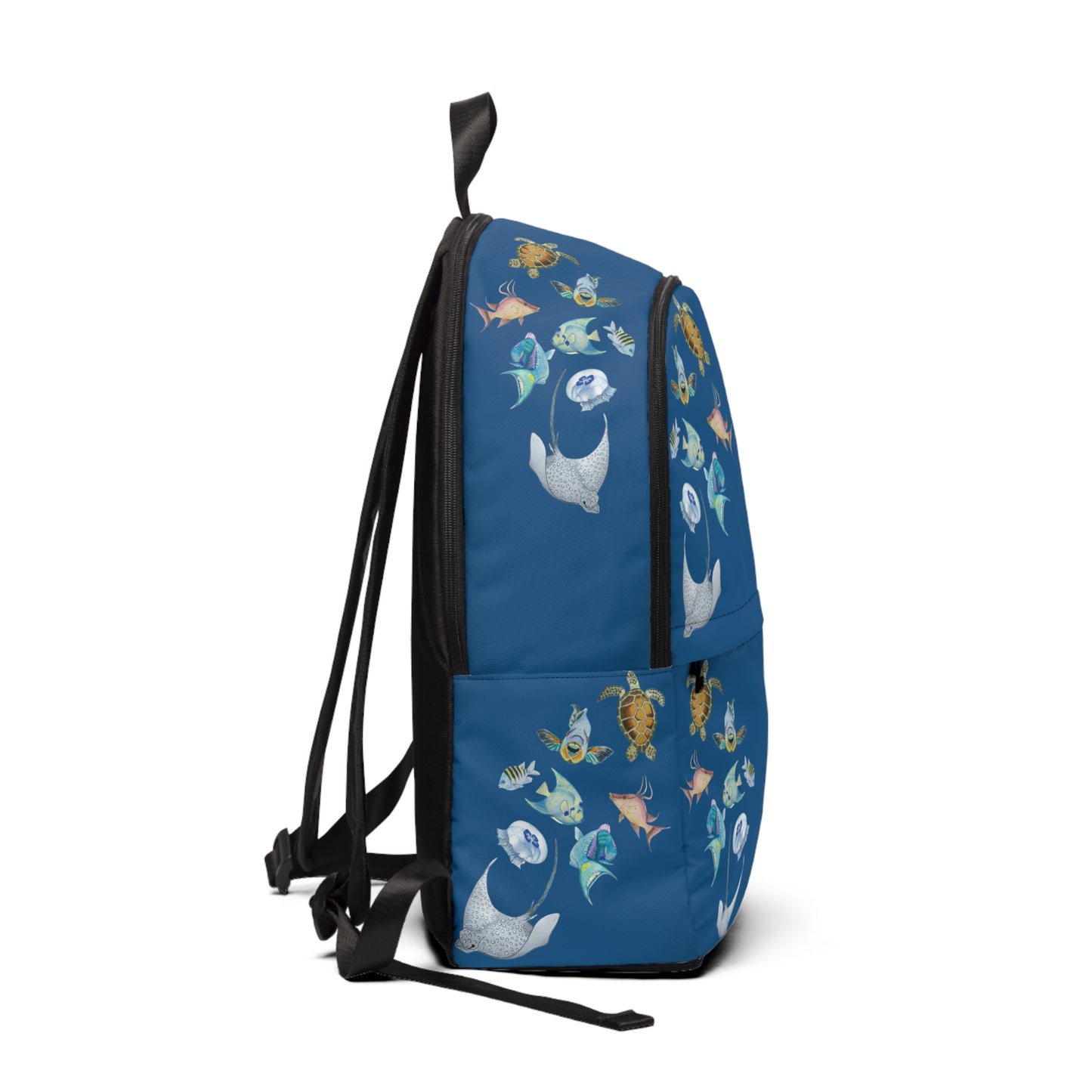 Sargasso Sunset - Fabric Backpack - Pacific Blue