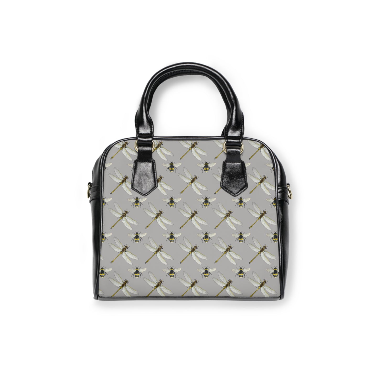 Garden Life - Shoulder Handbag - Light Grey