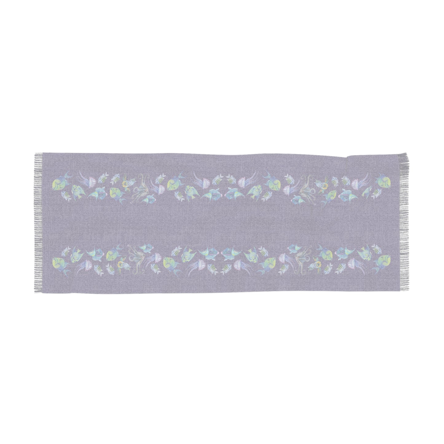 Sargasso Sea - Light Scarf - Deep Purple
