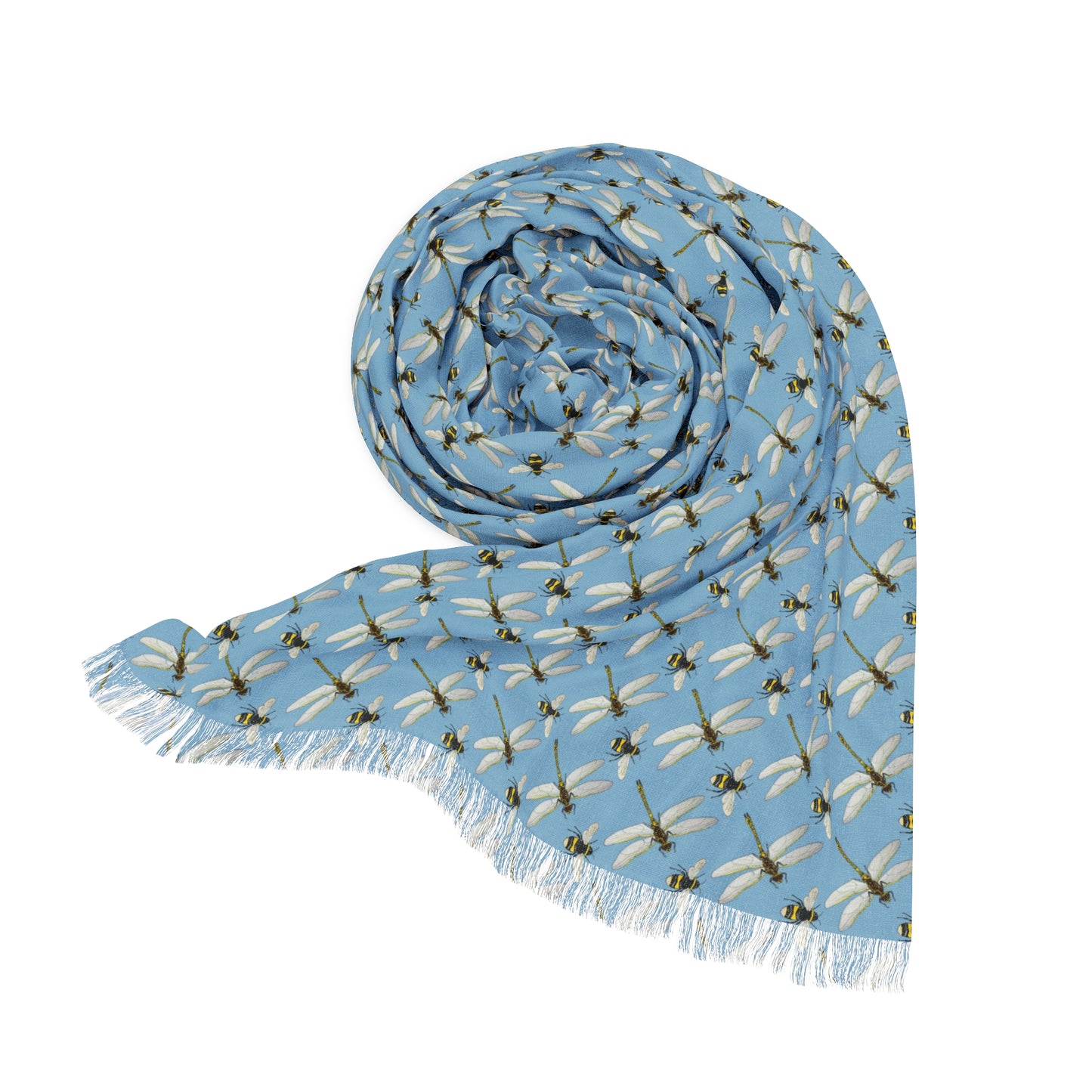 Garden Life - Light Scarf - Light Blue