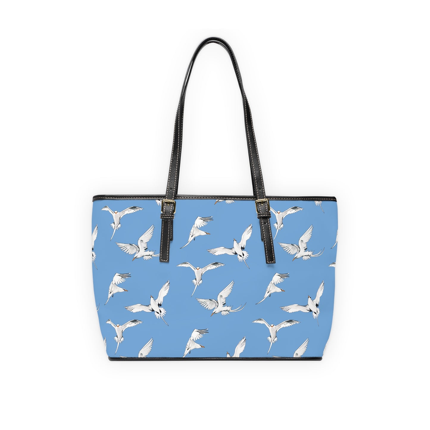 Longtails -  Leather Shoulder Bag - Blue