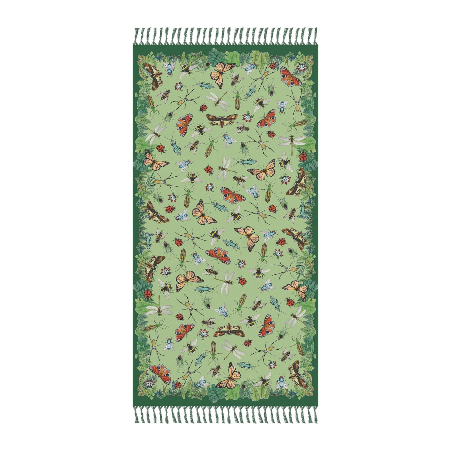 Garden Life - Beach Blanket - Light Green