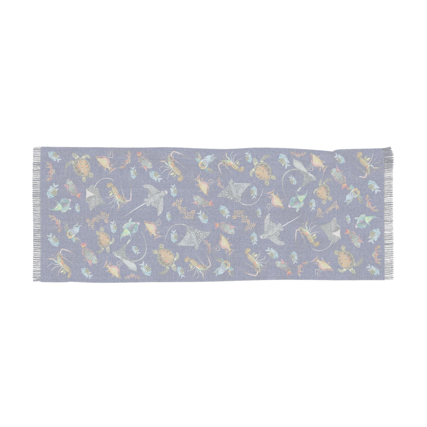 Sargasso Sea - Light Scarf - Dark Blue