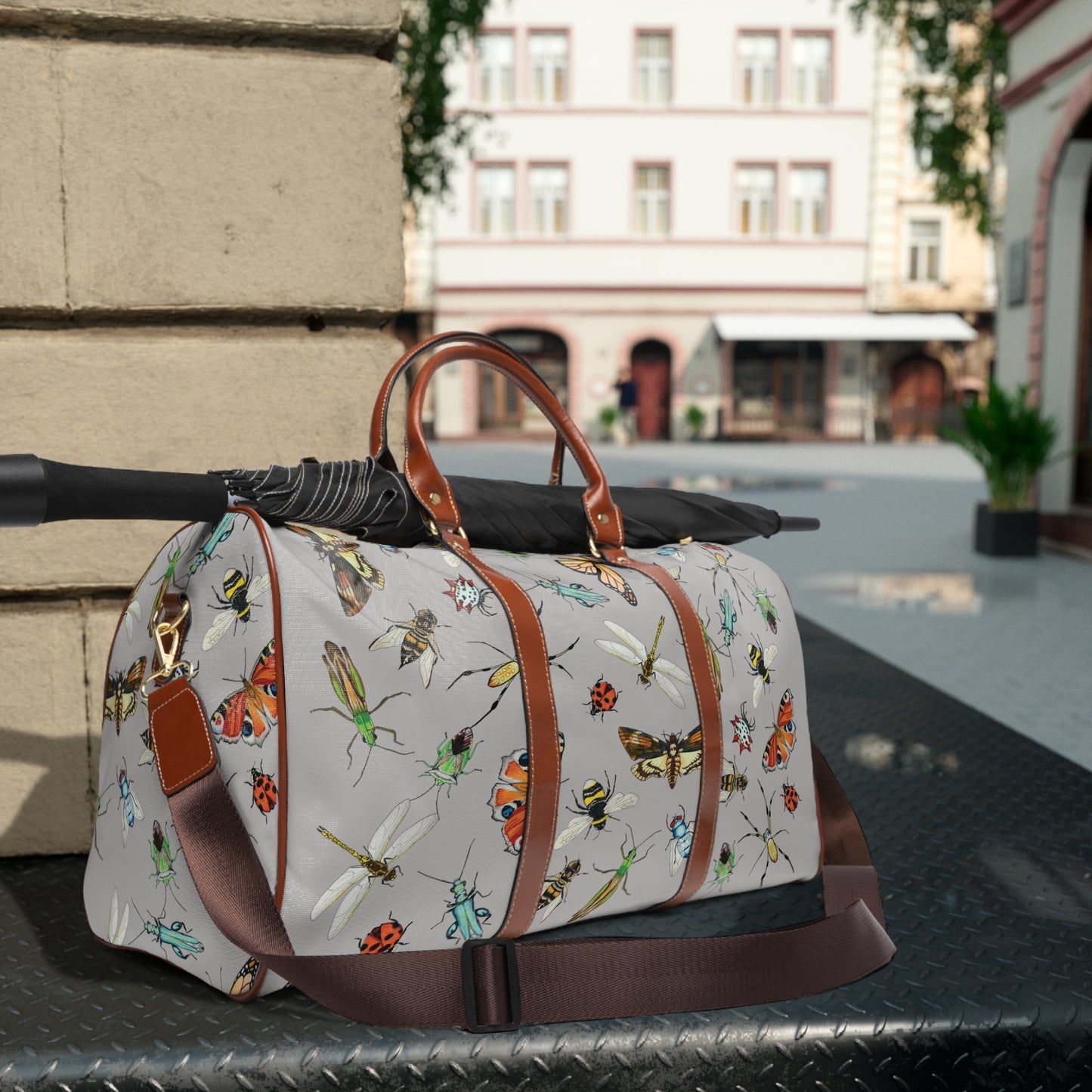 Garden Life - Travel Bag - Light Grey