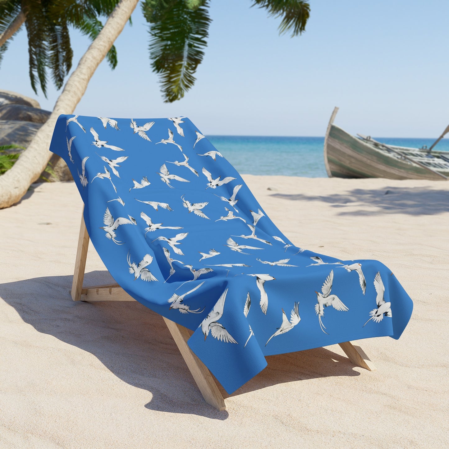 Longtails - Beach Towel - Atlantic Blue