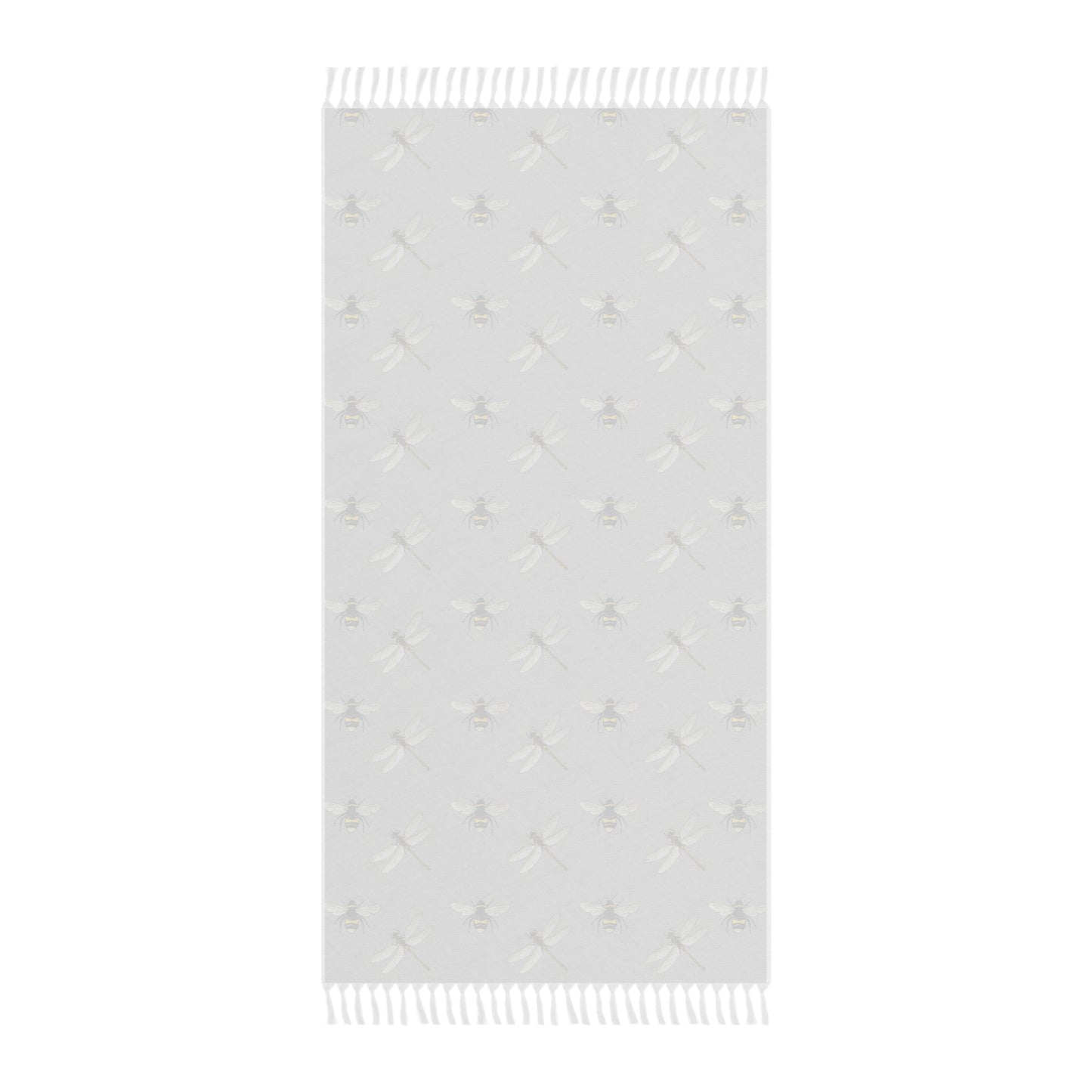 Garden Life - Beach Blanket - Light Grey