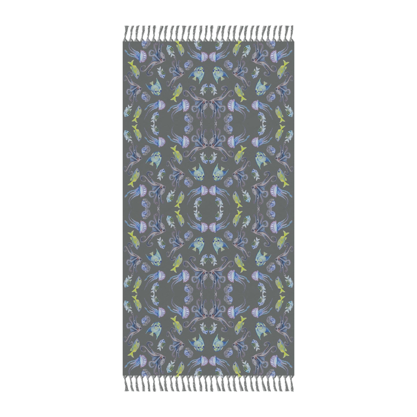 Sargasso Sea - Beach Blanket - Dark Grey