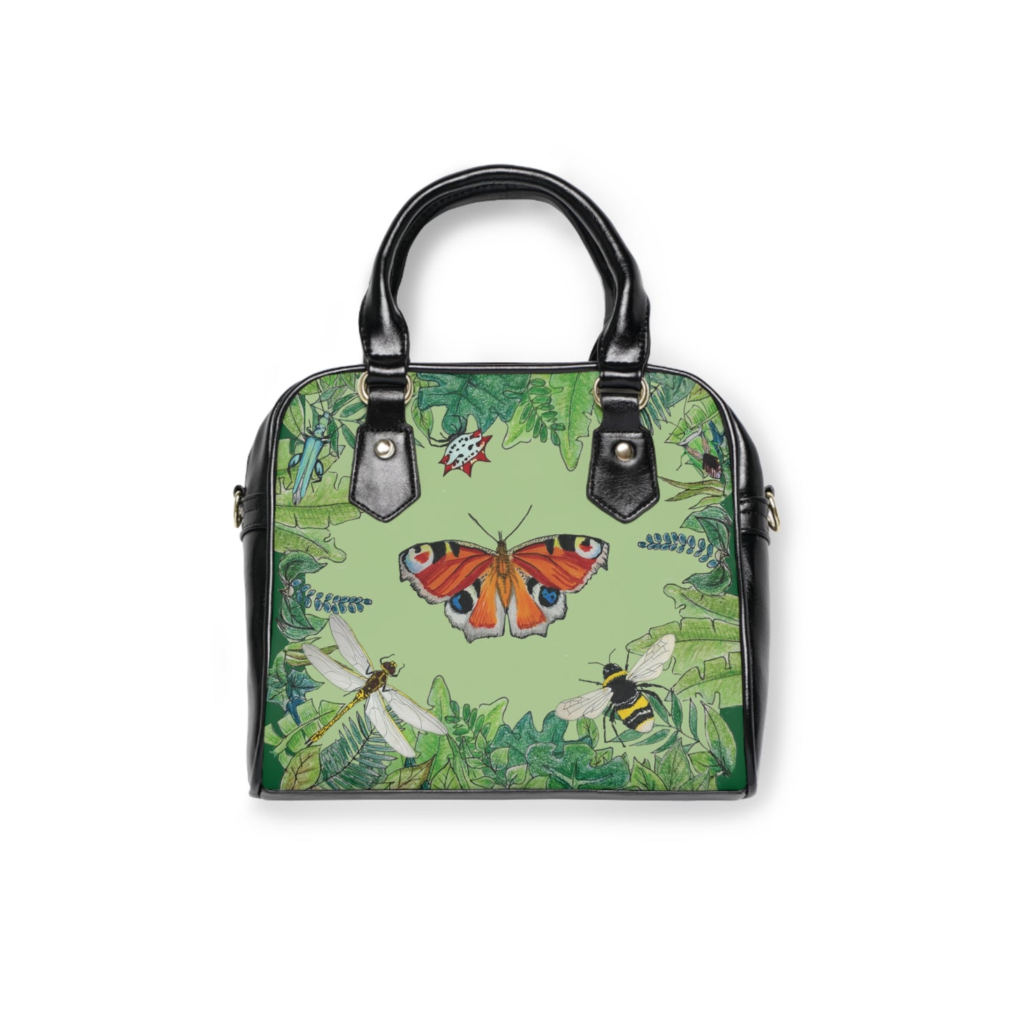 Garden Life - Shoulder Handbag - Light Green