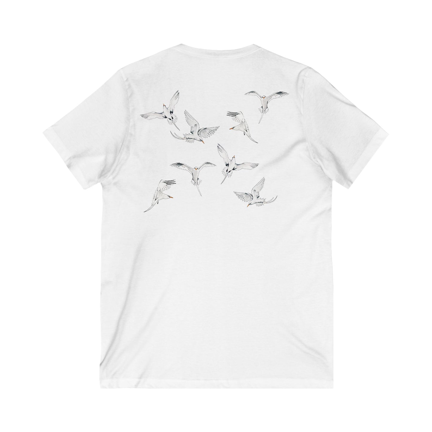 Longtails - Jersey Short Sleeve V-Neck Tee - Unisex
