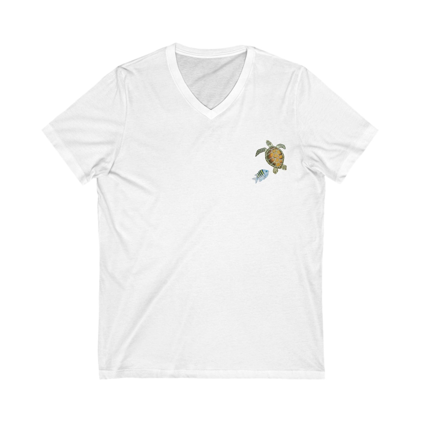 Sargasso Sea - Short Sleeve V-Neck Tee 1