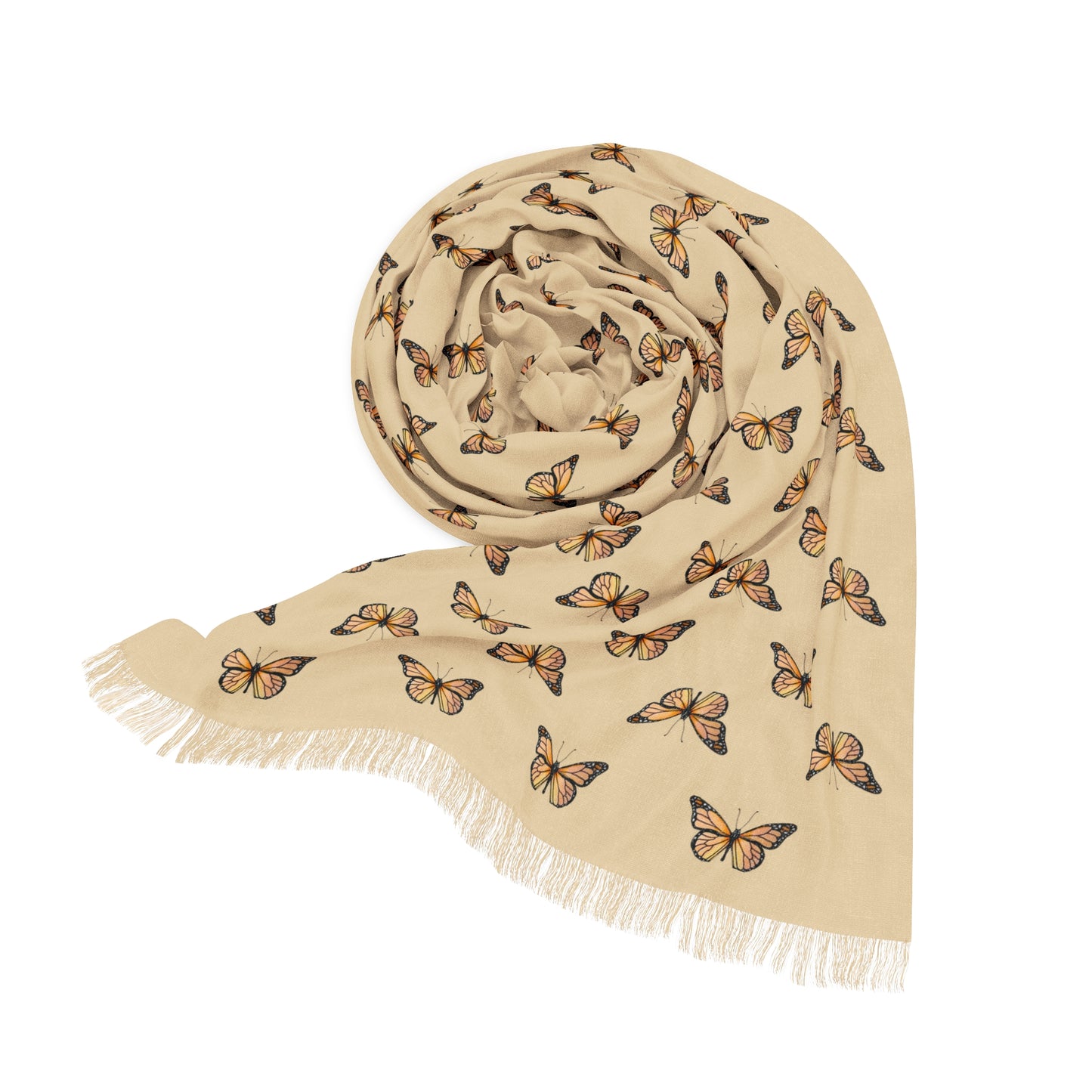 Garden Life - Light Scarf - Tan