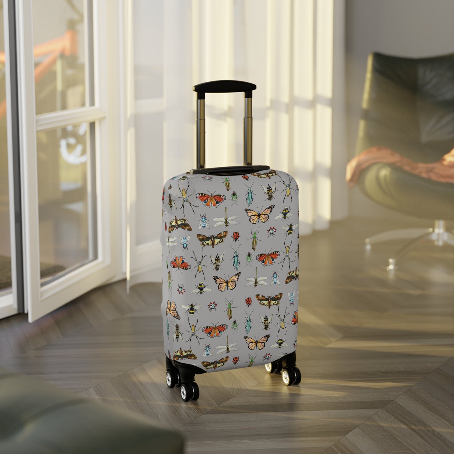 Garden Life - Luggage Cover -Light Grey