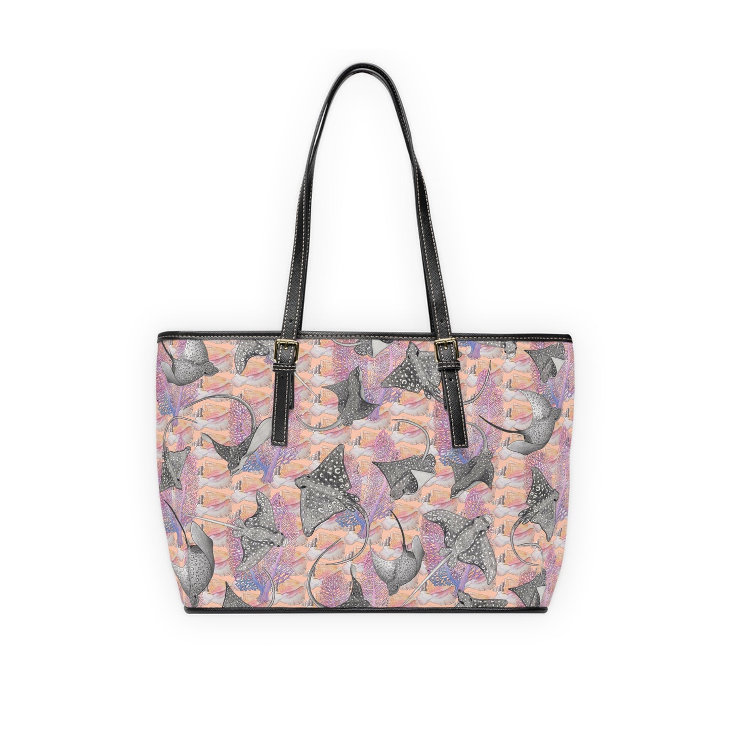 Eagle Ray - Leather Shoulder Bag - Bermuda Sand