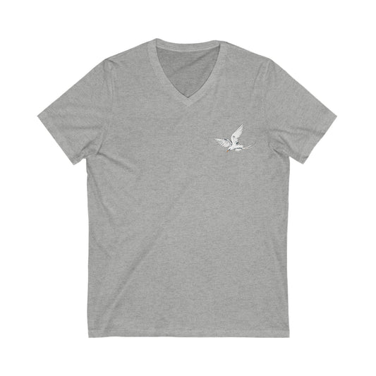 Longtails - Jersey Short Sleeve V-Neck Tee - Unisex