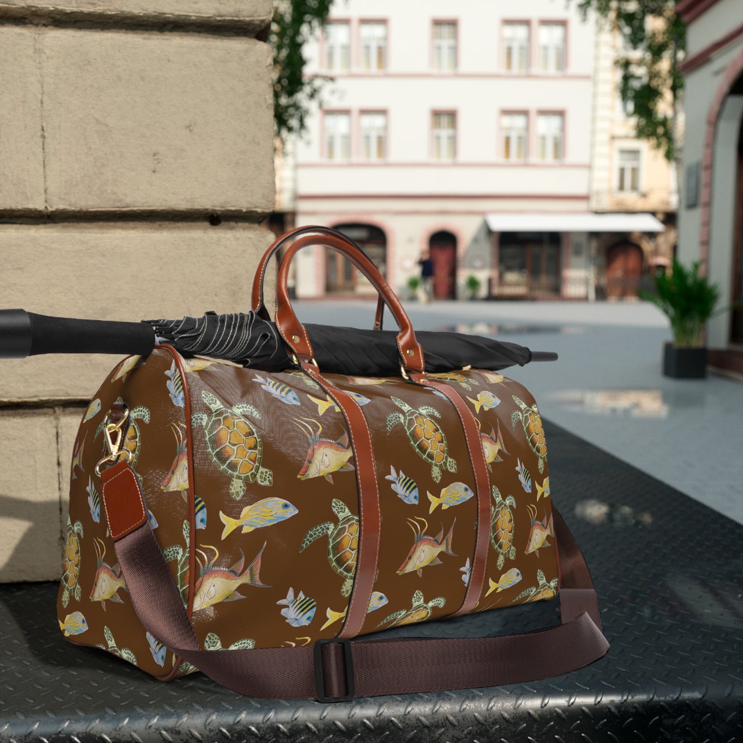 Sargasso Sea - Travel Bag - Dark Brown