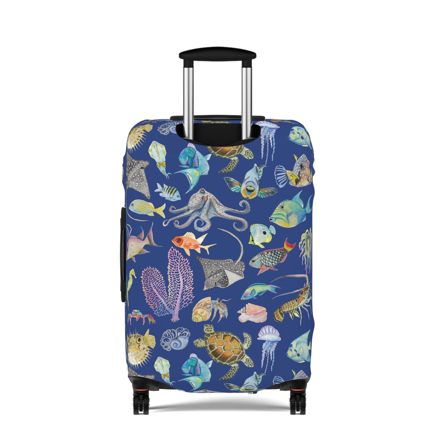 Sargasso Sea - Luggage Cover - Dark Blue