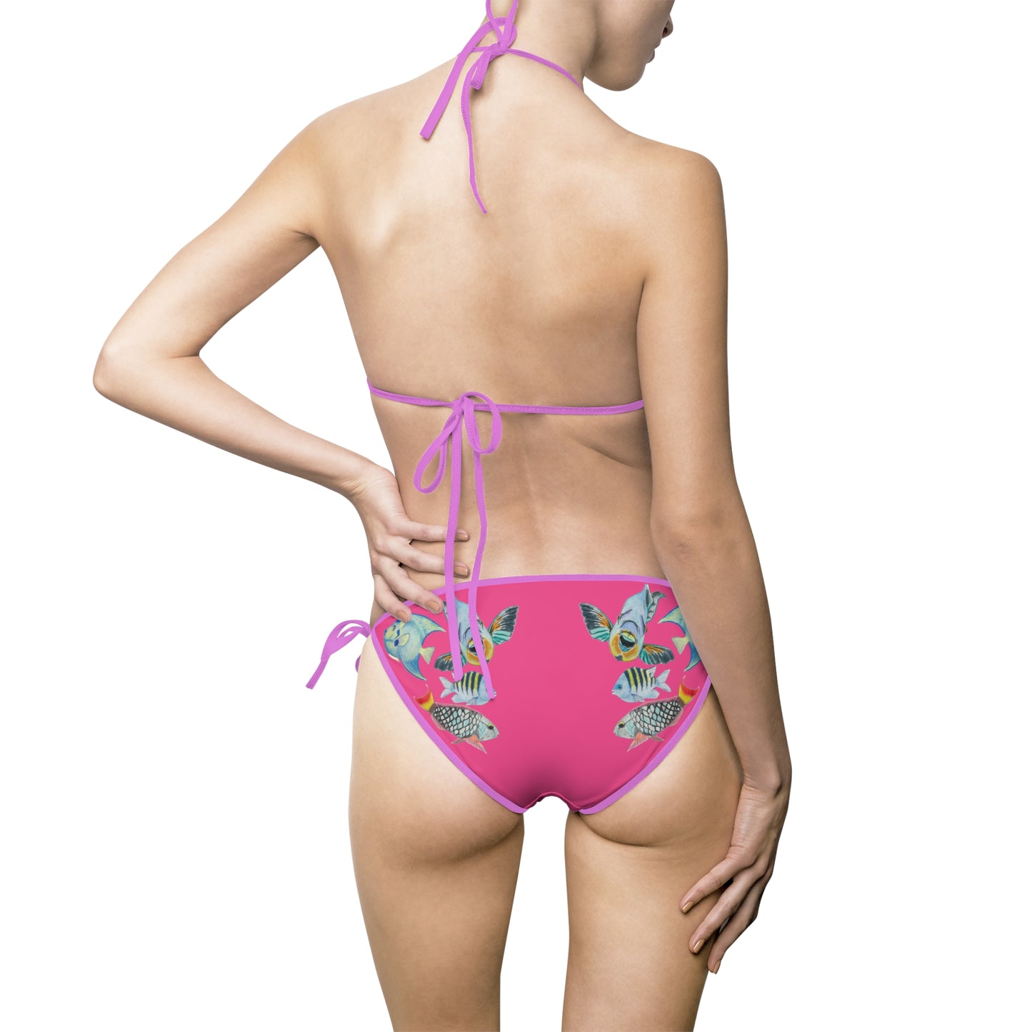 Sargasso Sunset - Bikini Swimsuit - Fuchsia