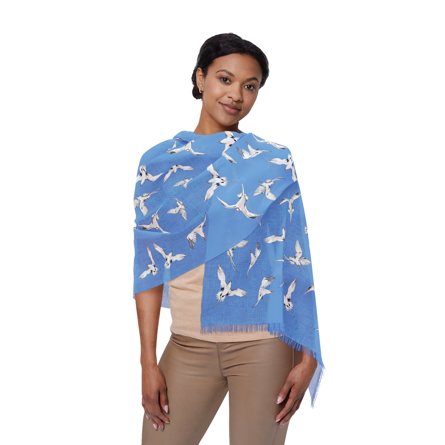 Longtails - Light Scarf - Light Blue