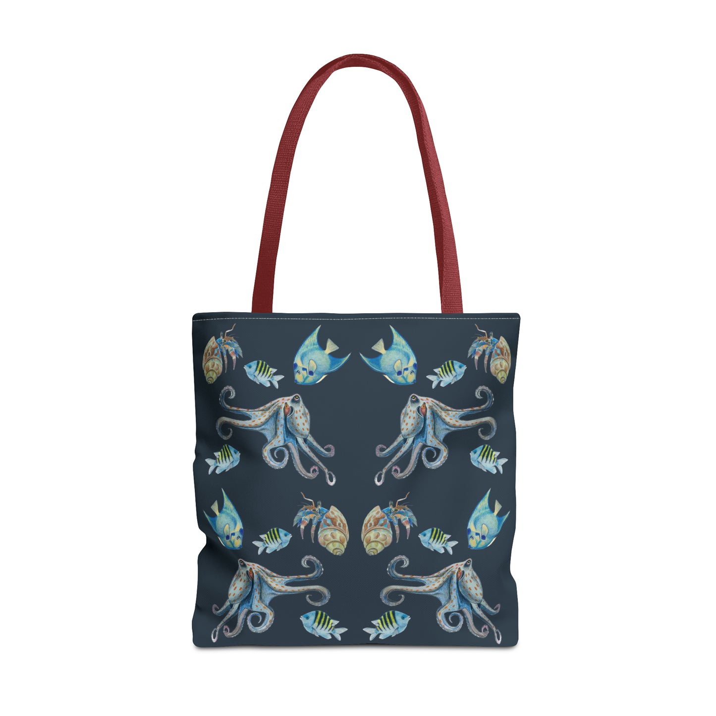 Sargasso Sea - Square Tote Bag - Asphalt