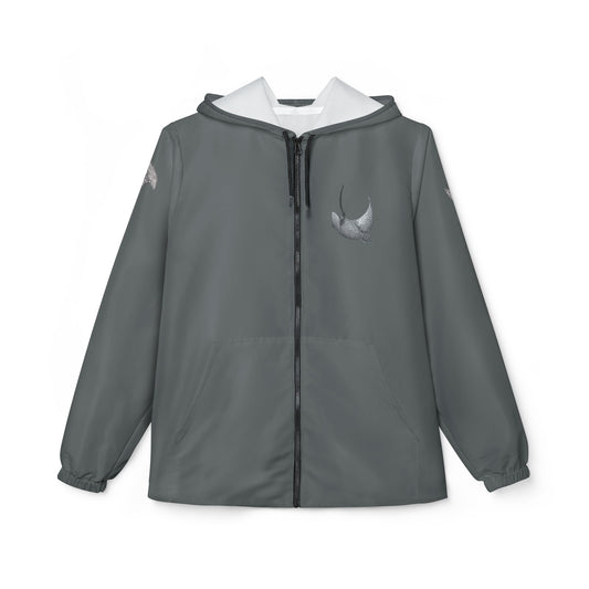 Eagle Ray - Eco-Friendly Windbreaker Jacket - Black