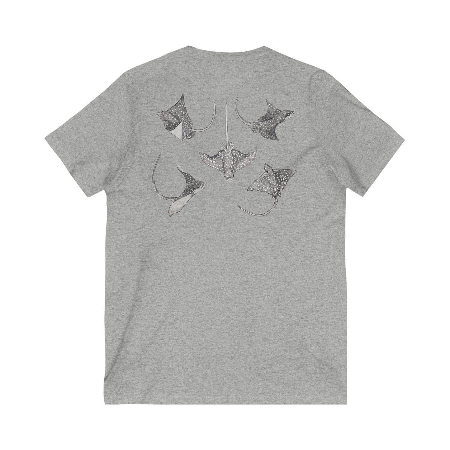 Eagle Ray - Short Sleeve V-Neck Tee