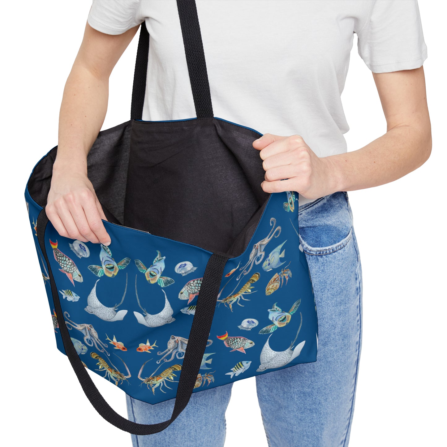 Sargasso Sea - Tote Bag - Pacific Blue