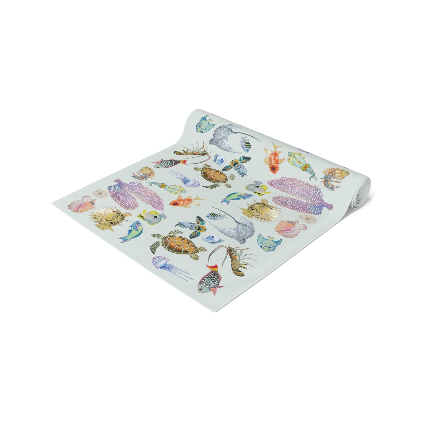 Sargasso Sea - Table Runner - Silver