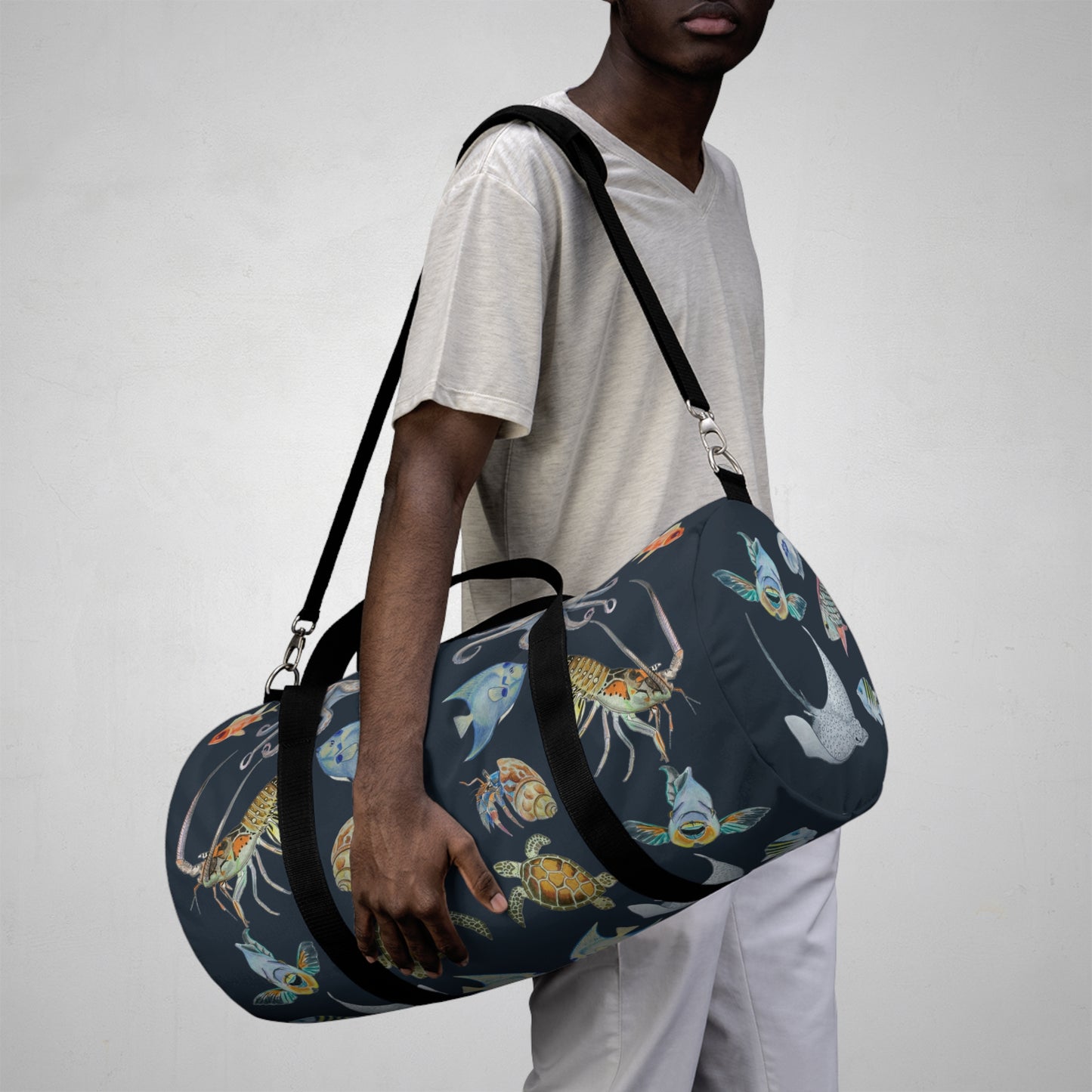 Sargasso Sunset - Duffel Bag - Asphalt