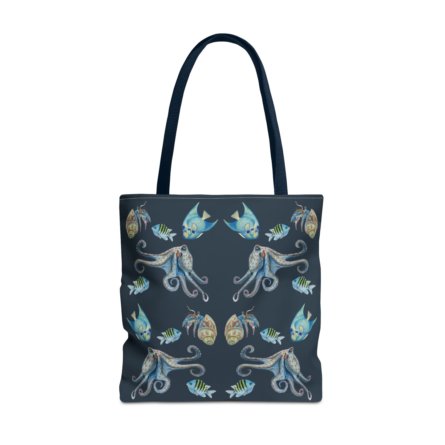 Sargasso Sea - Square Tote Bag - Asphalt