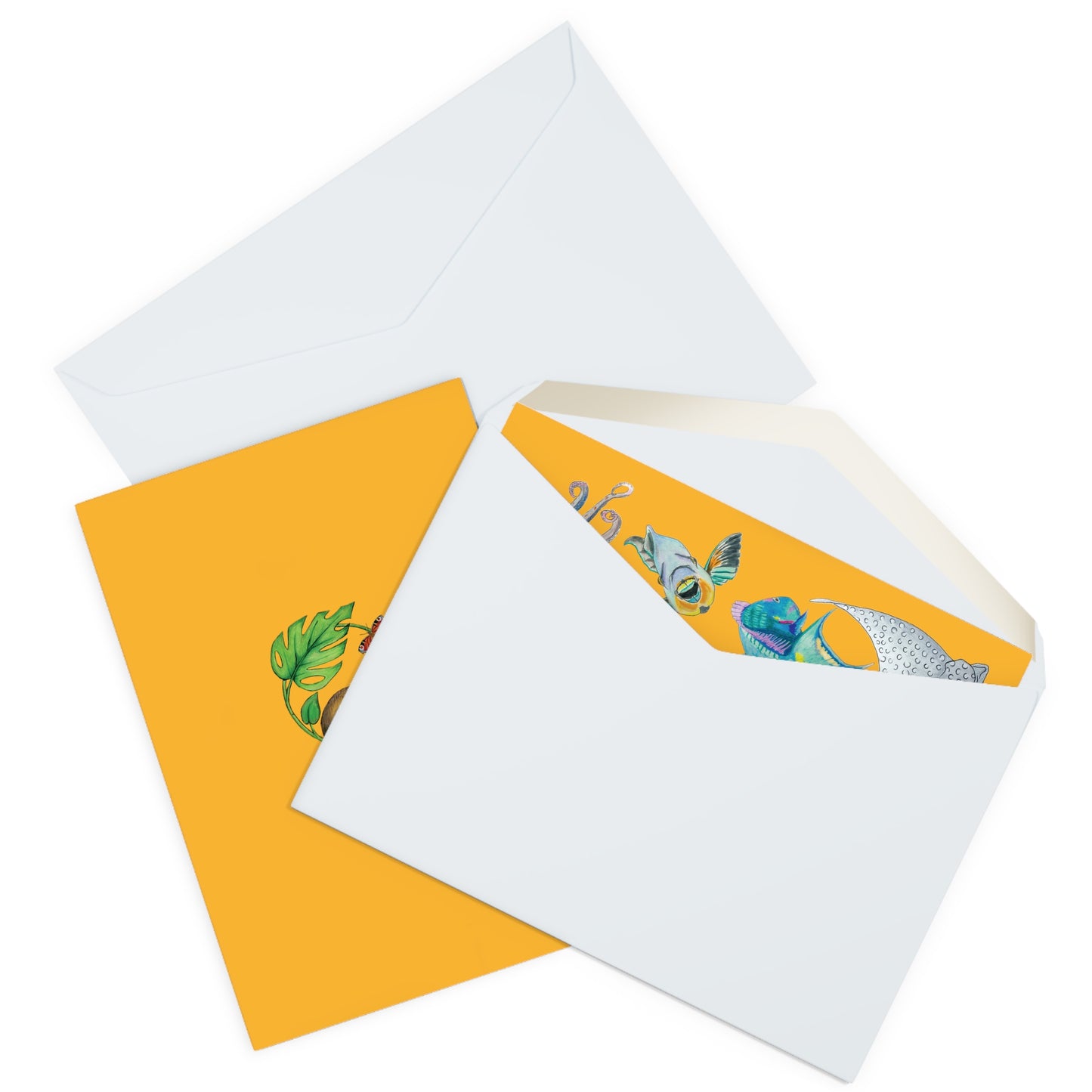 Sargasso Sea - Greeting Cards (5 Pack) - Mango