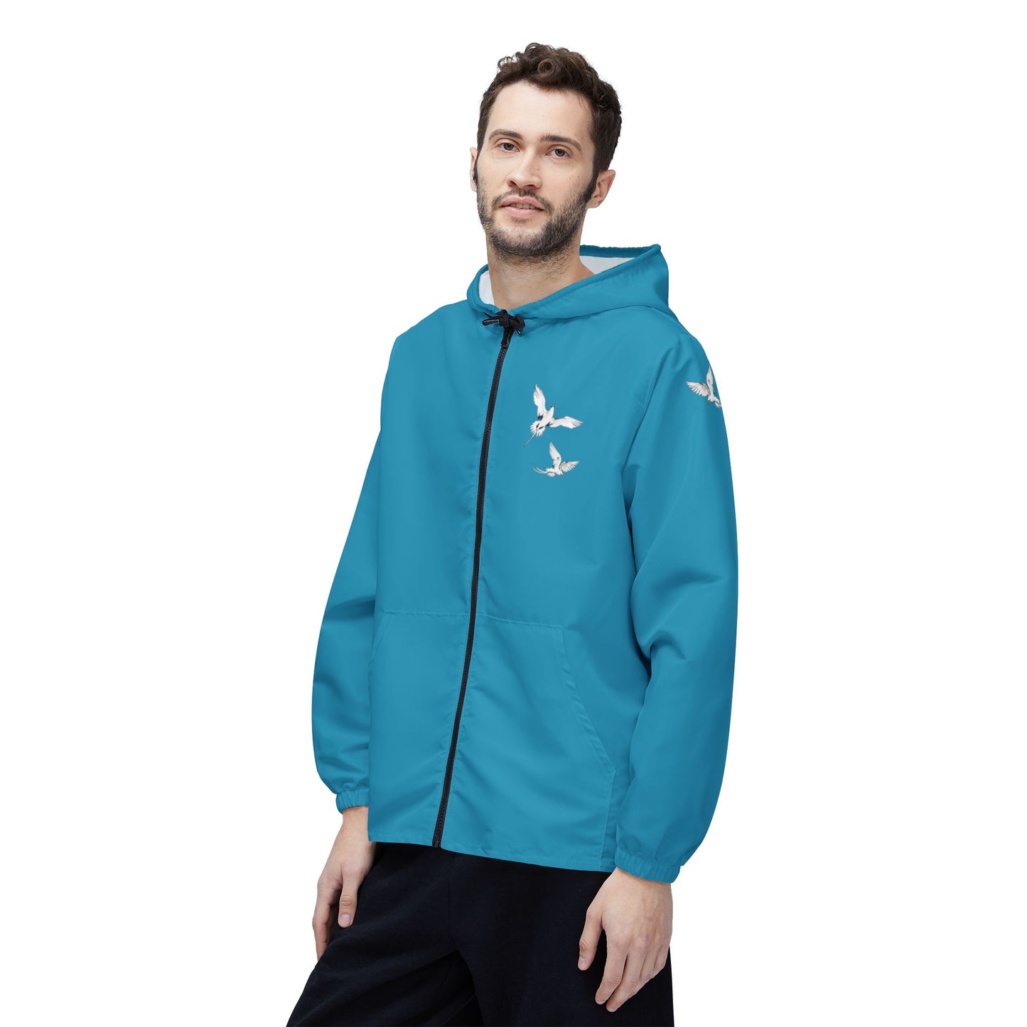 Longtails - Eco-Friendly Windbreaker Jacket - Turquoise