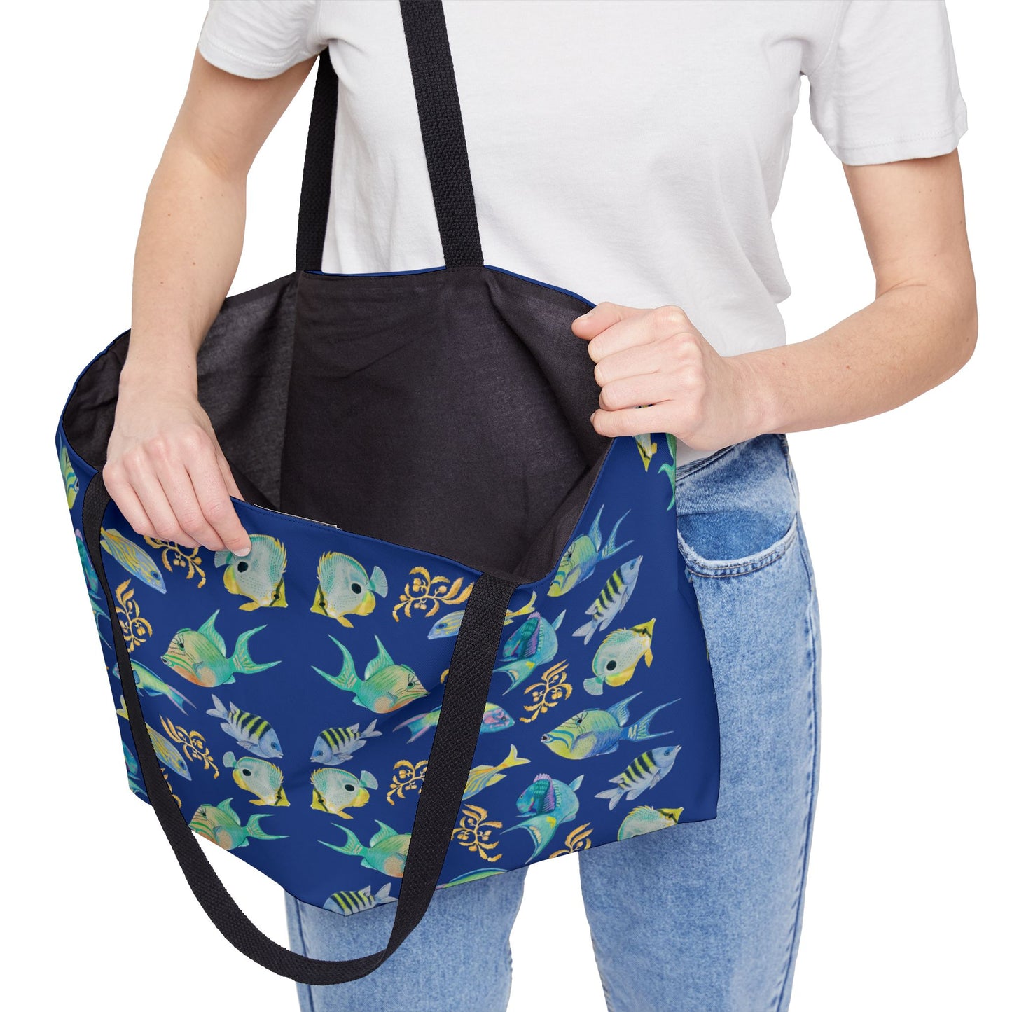 Sargasso Sea - Tote Bag - Dark Blue