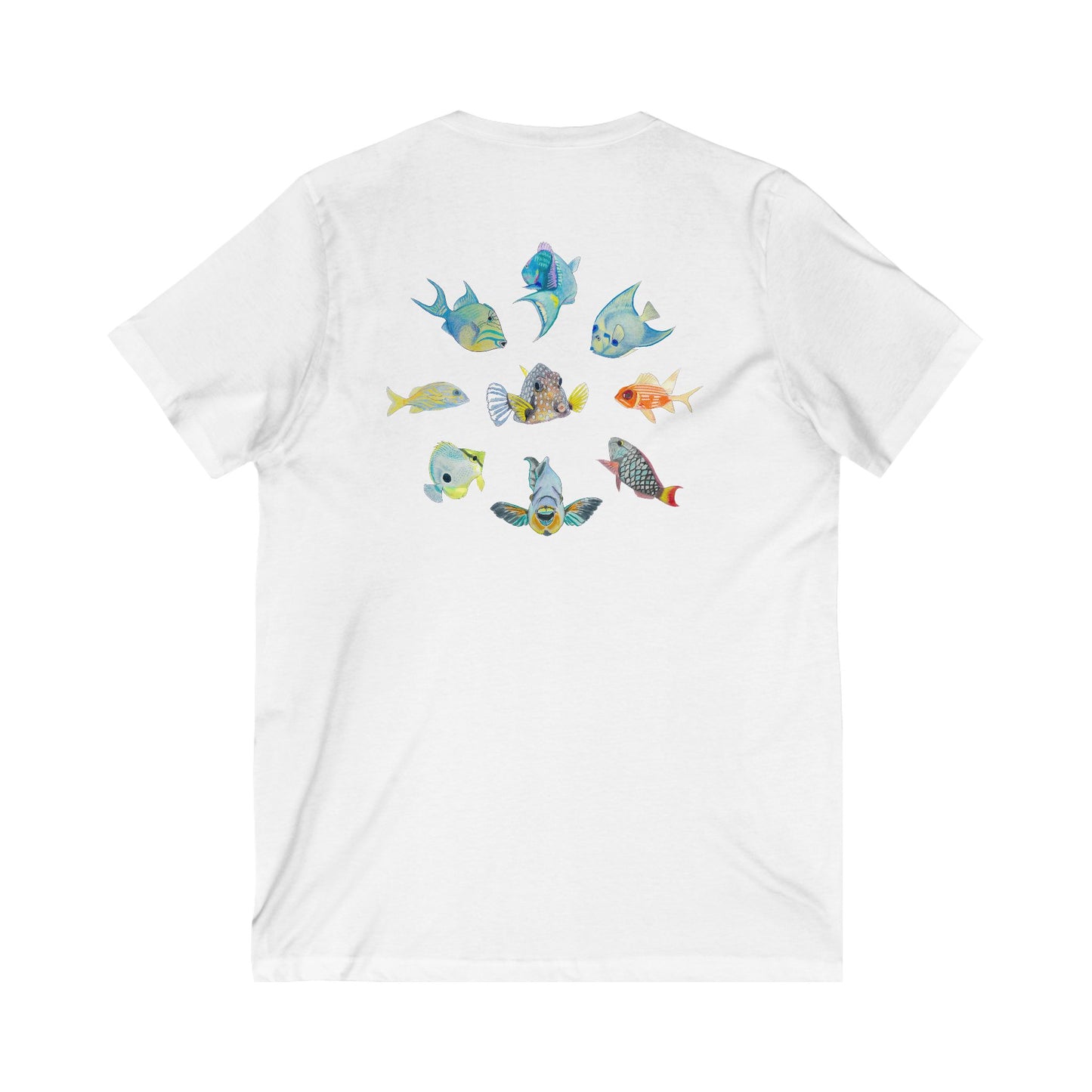 Sargasso Sea - Short Sleeve V-Neck Tee 2