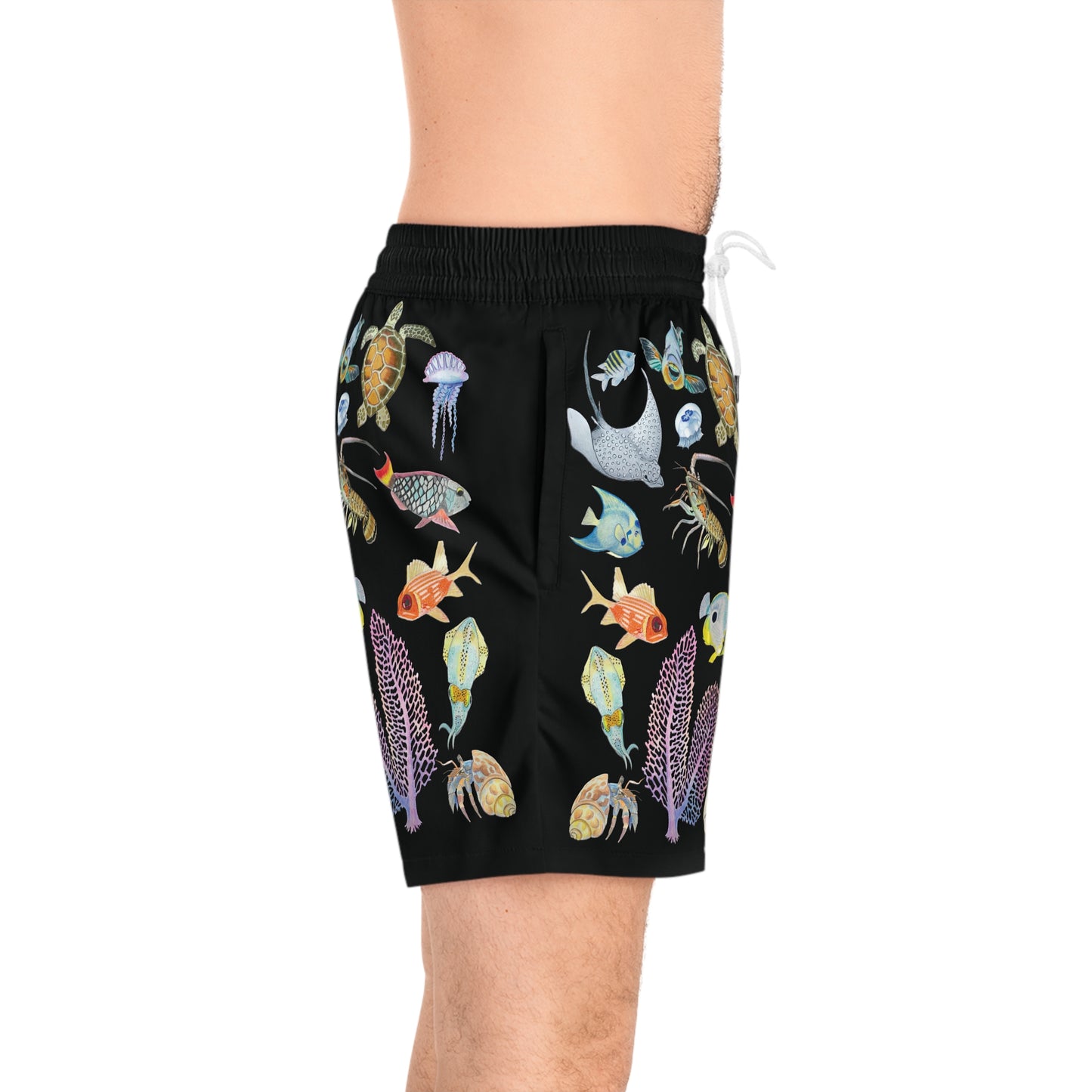 Sargasso Sea - Swim Trunks - Black