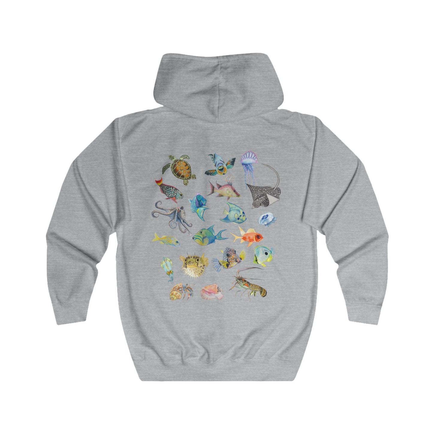 Sargasso Sea - Unisex Full Zip Hoodie