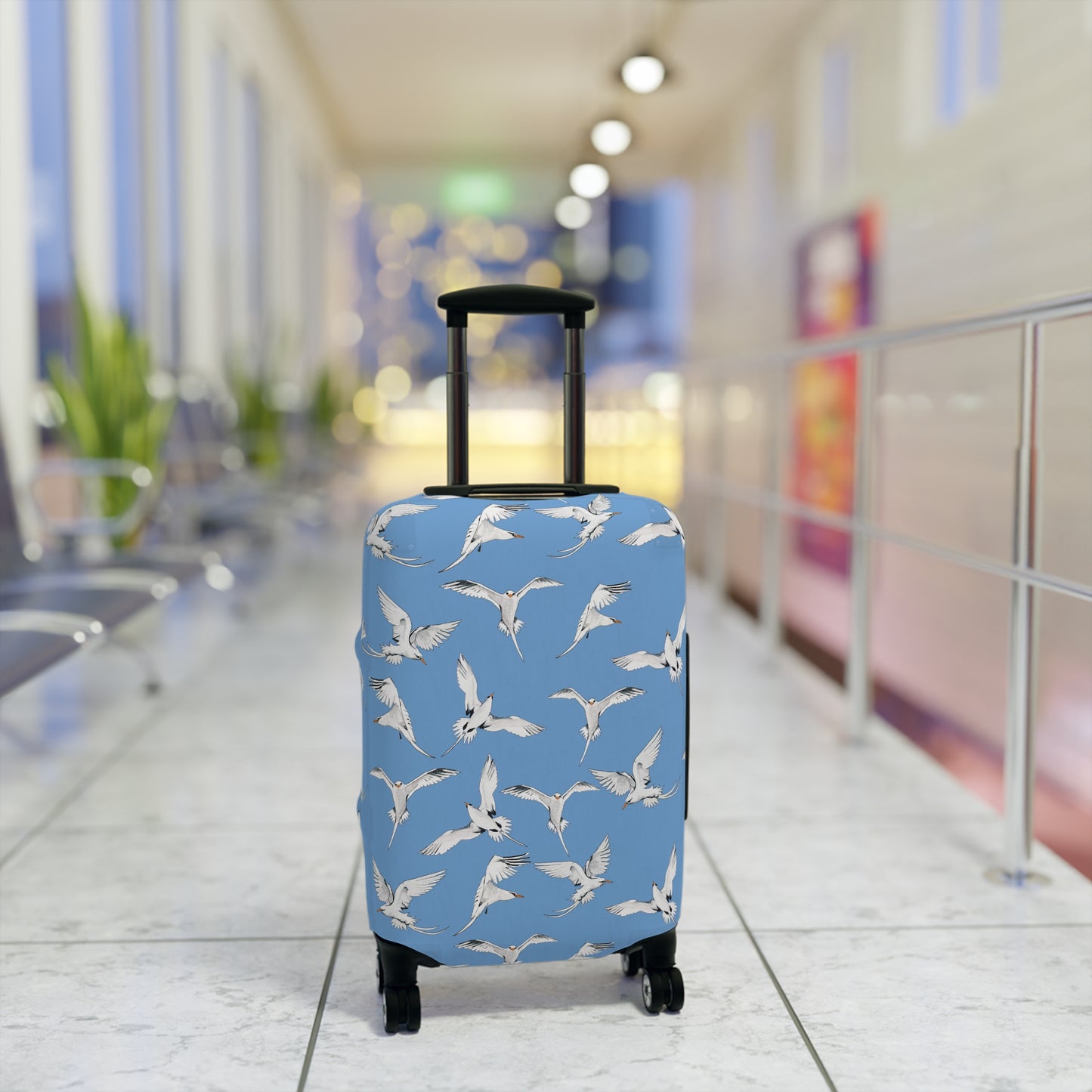 Longtails - Luggage Cover -Light Blue