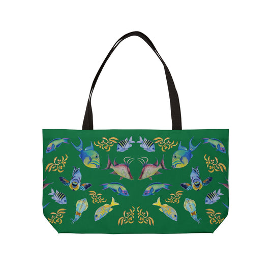 Sargasso Sunset - Tote Bag - Dark Green