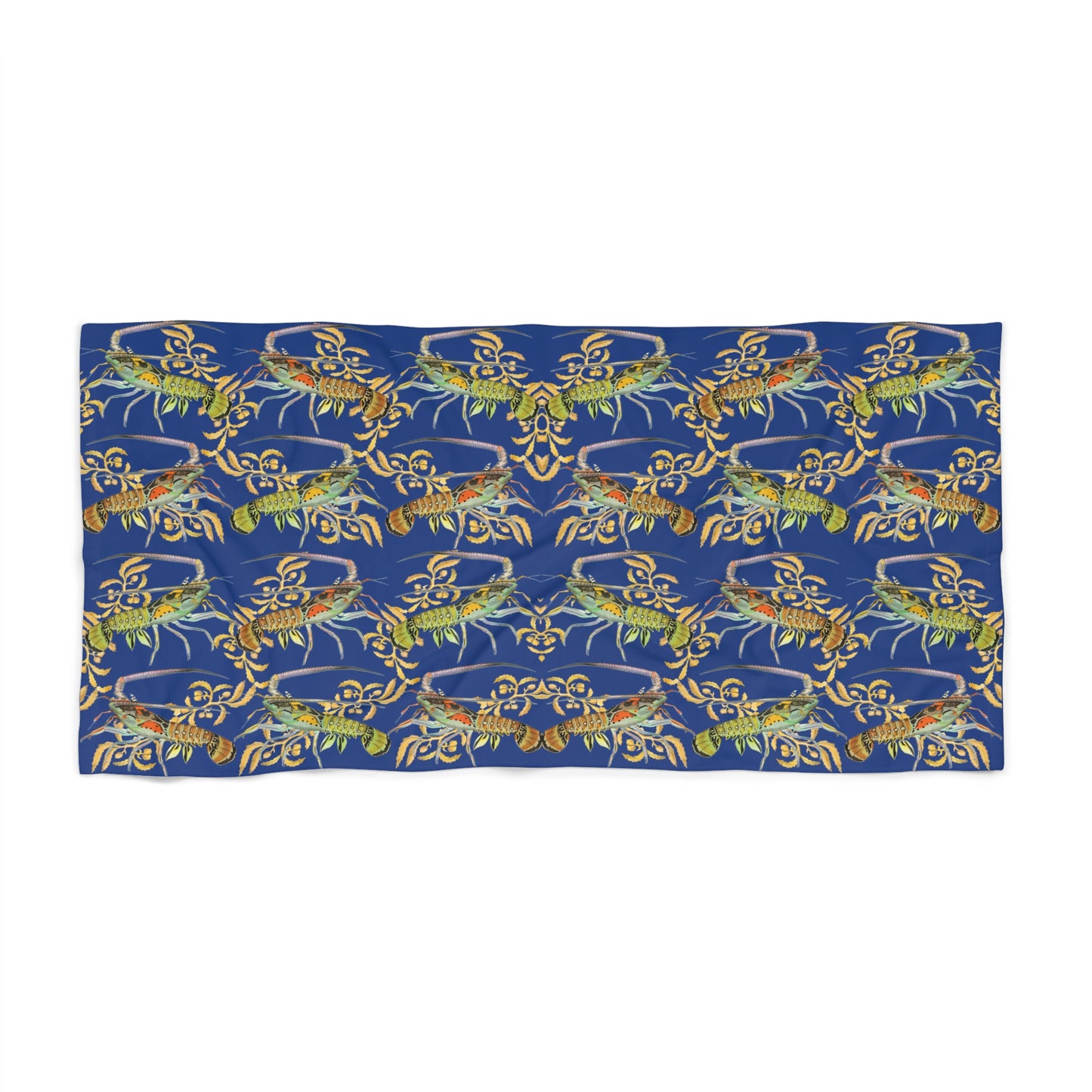 Sargasso Sea - Beach Towel - Dark Blue