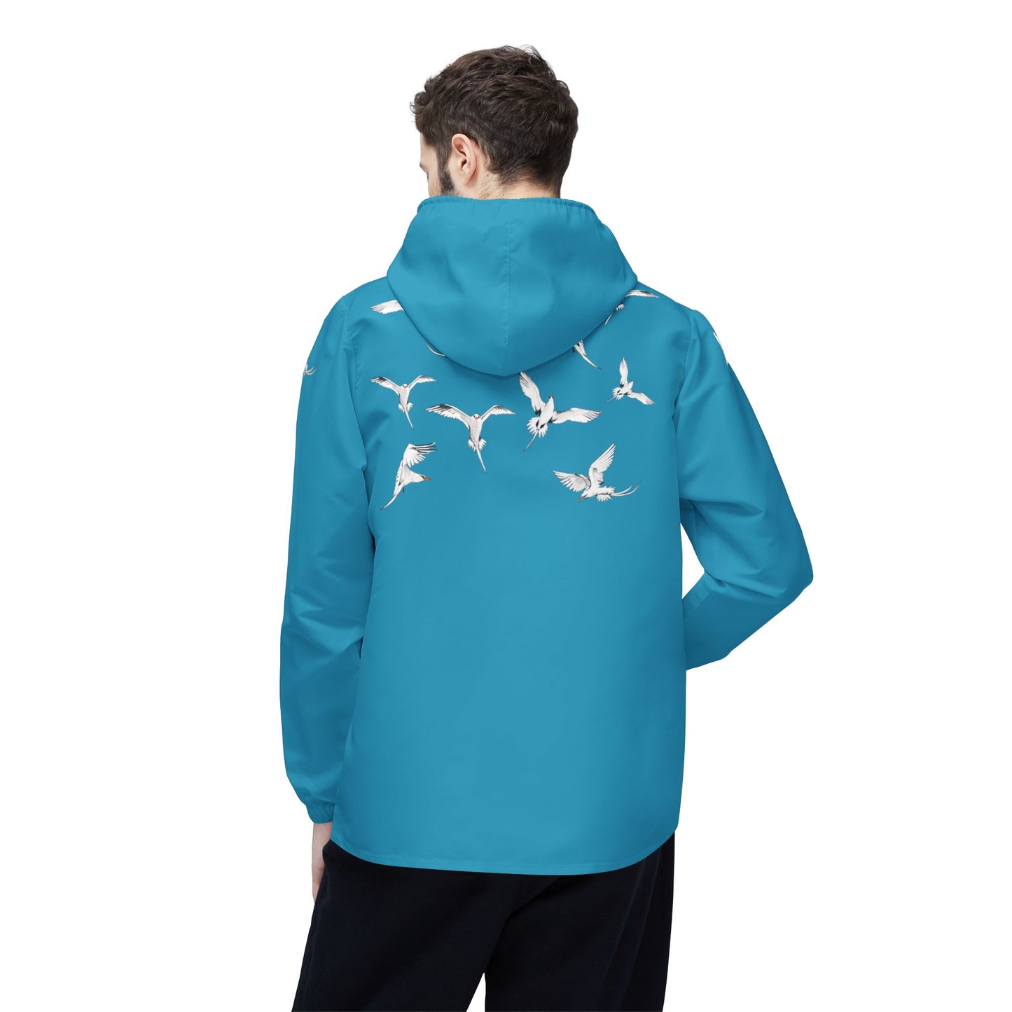 Longtails - Eco-Friendly Windbreaker Jacket - Turquoise