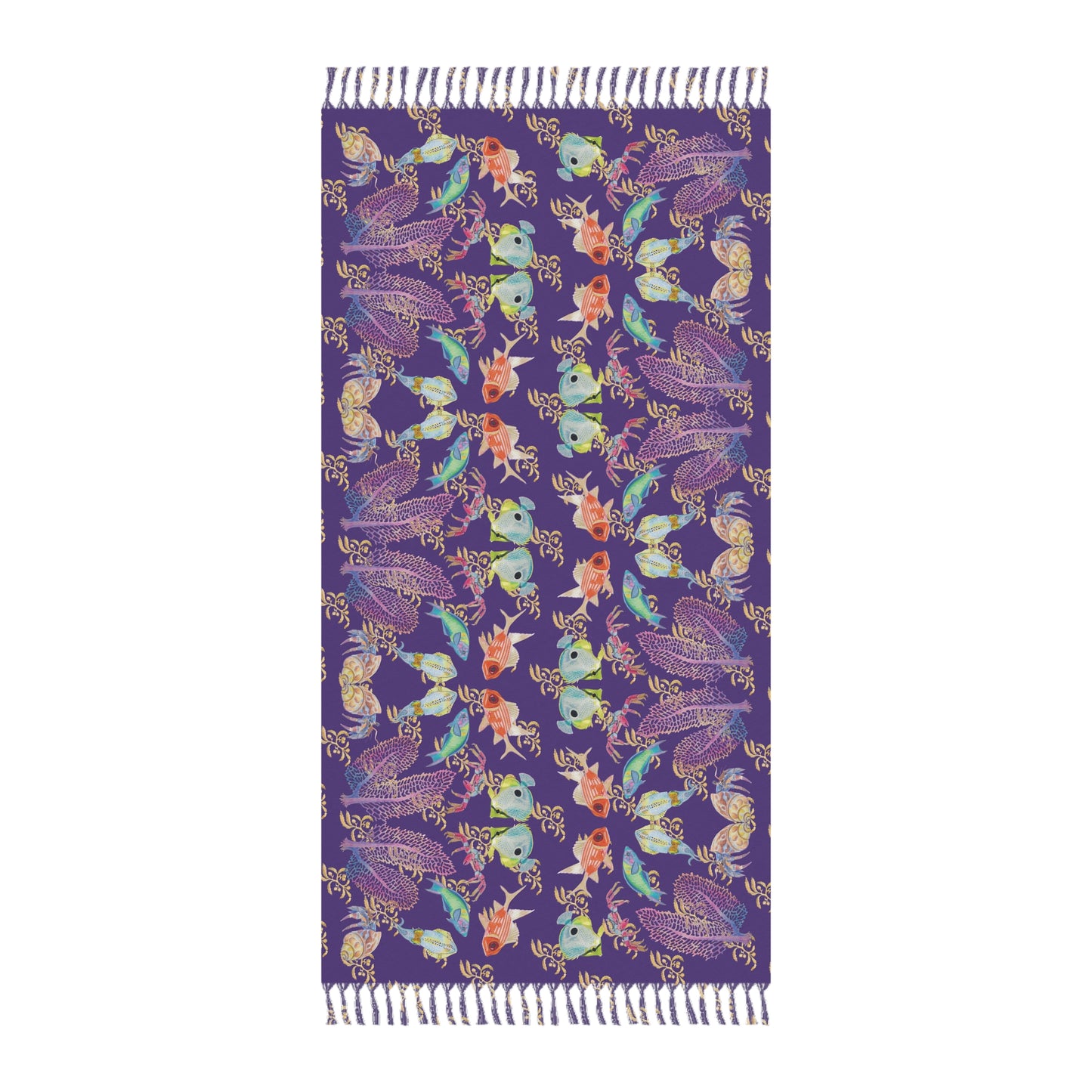 Sargasso Sea - Beach Blanket - Purple