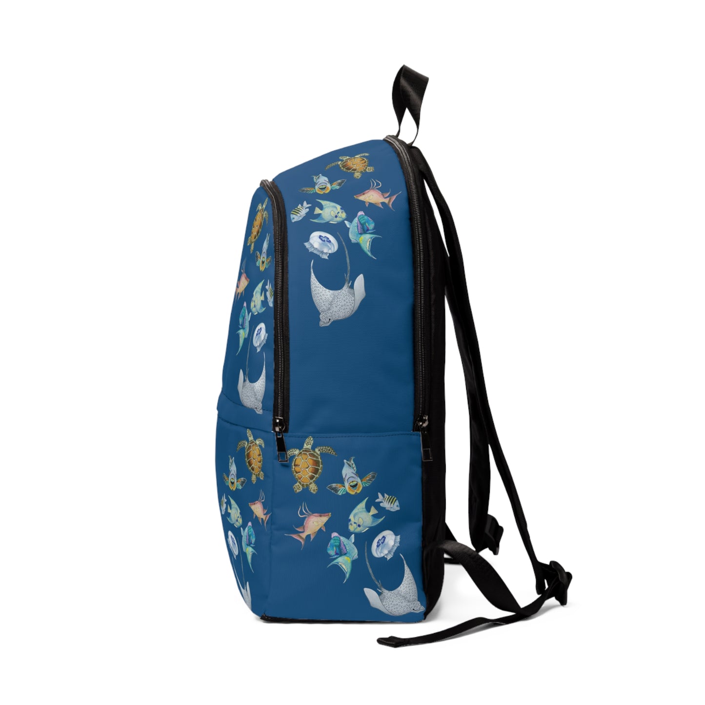 Sargasso Sunset - Fabric Backpack - Pacific Blue