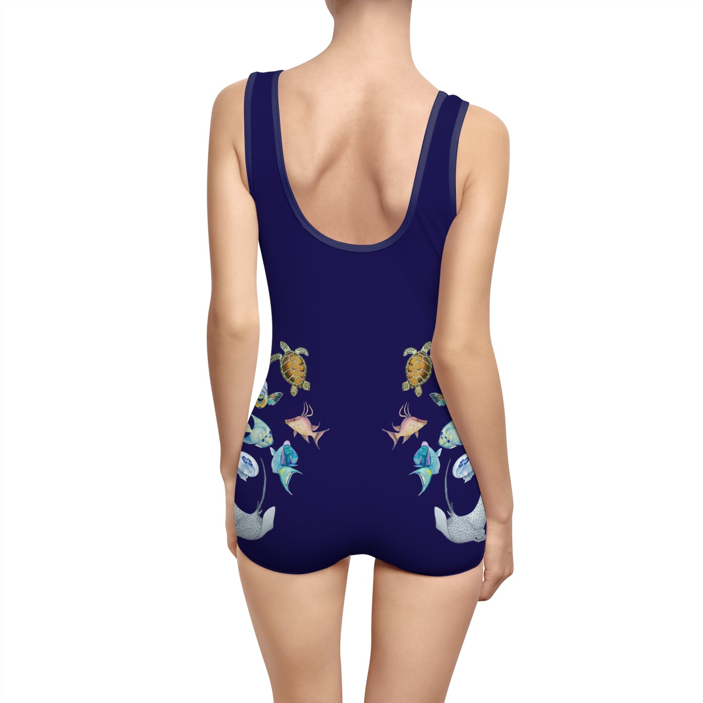 Sargasso Sunset - Vintage Swimsuit - Midnight