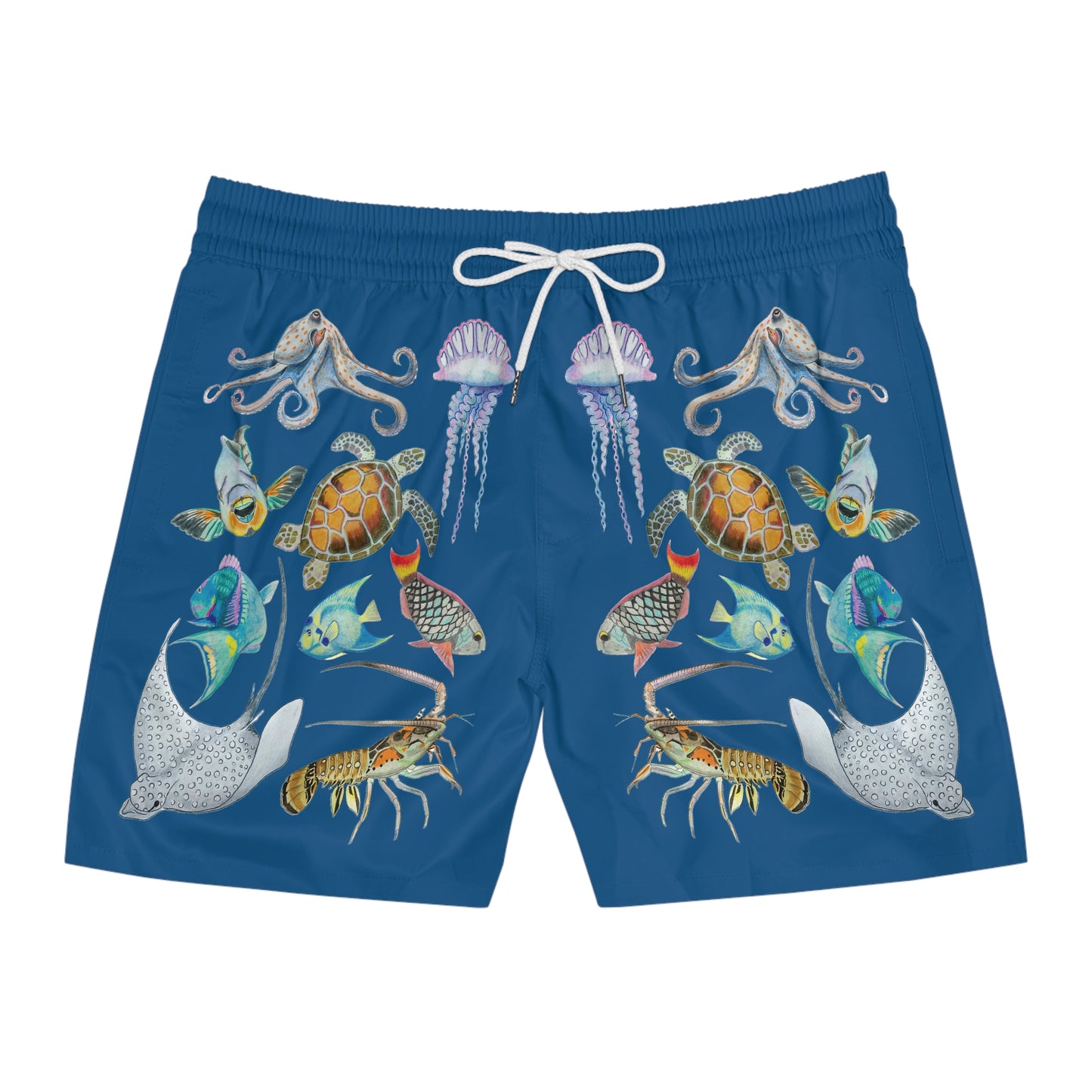 Sargasso Sunset - Swim Trunks - Pacific Blue